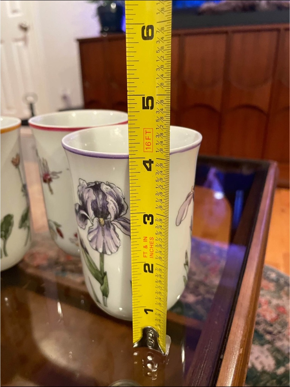 4 vintage teacups - Picture 7 of 9